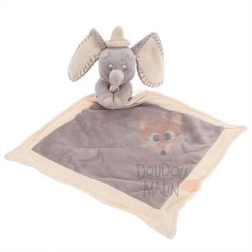  dumbo elephant gris beige mouchoir 